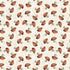 Fabric Lumin White Owl Textiles Parchment Small Mushrooms Beneath the Canopy by the Quarter Yard W150-017-151