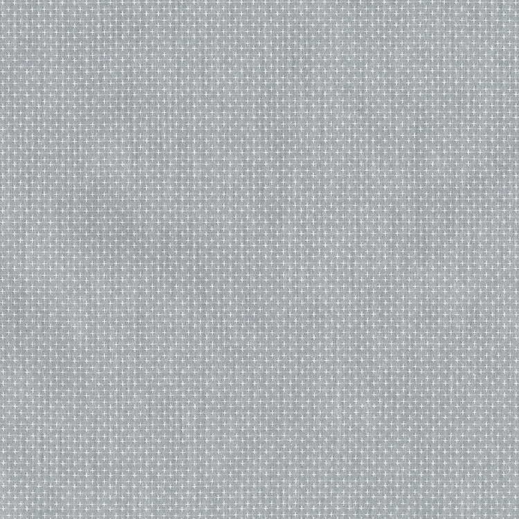 Fabric FIGO Gray Cross Ripple & Thread by the Quarter Yard 91313-90