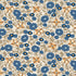 Fabric Riley Blake Multi Prairie Flower Denim & Daisy 108" Wide Back by the Quarter Yard WB18152-MULTI
