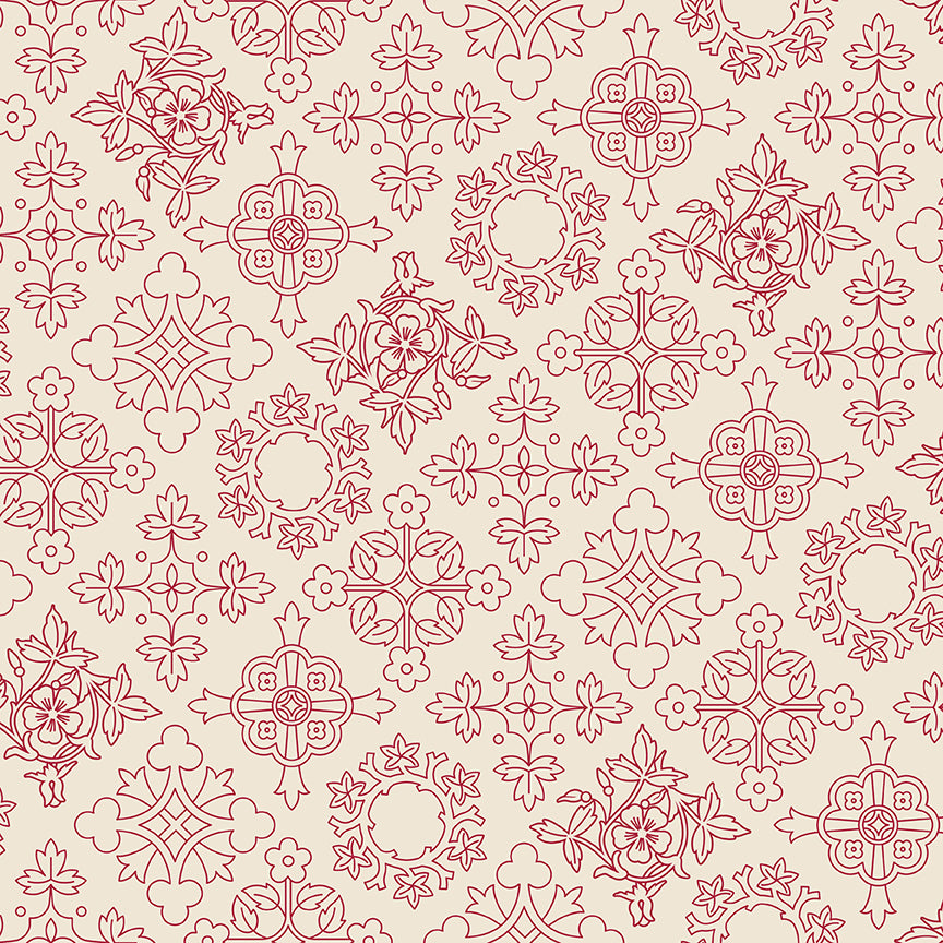 Fabric Riley Blake Linen Old Quilt Family Reunion 108" Wide Back by the Quarter Yard WB18422-LINEN
