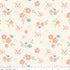 Fabric Riley Blake Cream Floral Promise of Spring 108" Wide Back by the Quarter Yard WB18778-CREAM