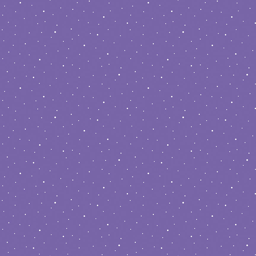 Fabric Riley Blake Amethyst Dapple Dot 108" Wide Back by the Quarter Yard WB640-AMETHYST