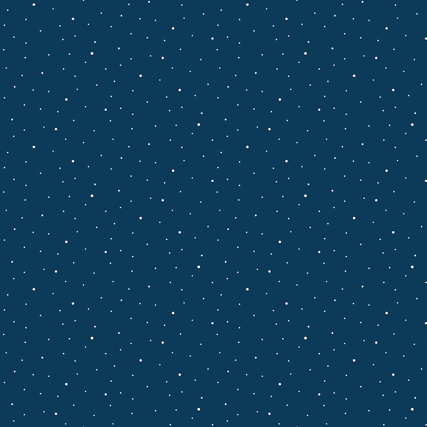 Fabric Riley Blake Oxford Blue Dapple Dot 108" Wide Back by the Quarter Yard WB640-OXFORDBLUE