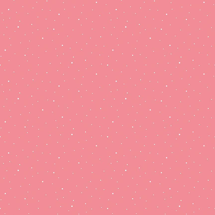 Fabric Riley Blake Sugar Pink Dapple Dot 108" Wide Back by the Quarter Yard WB640-SUGARPINK
