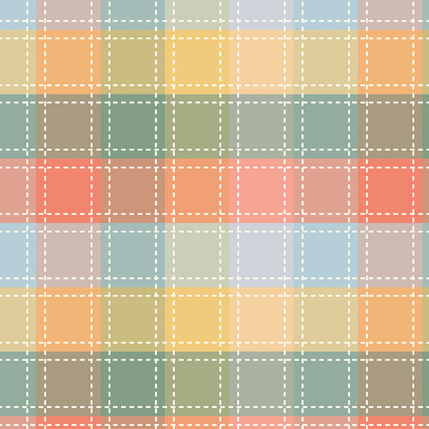 Fabric Riley Blake Citrus Plaid Wovens by the Quarter Yard WN18960-CITRUS
