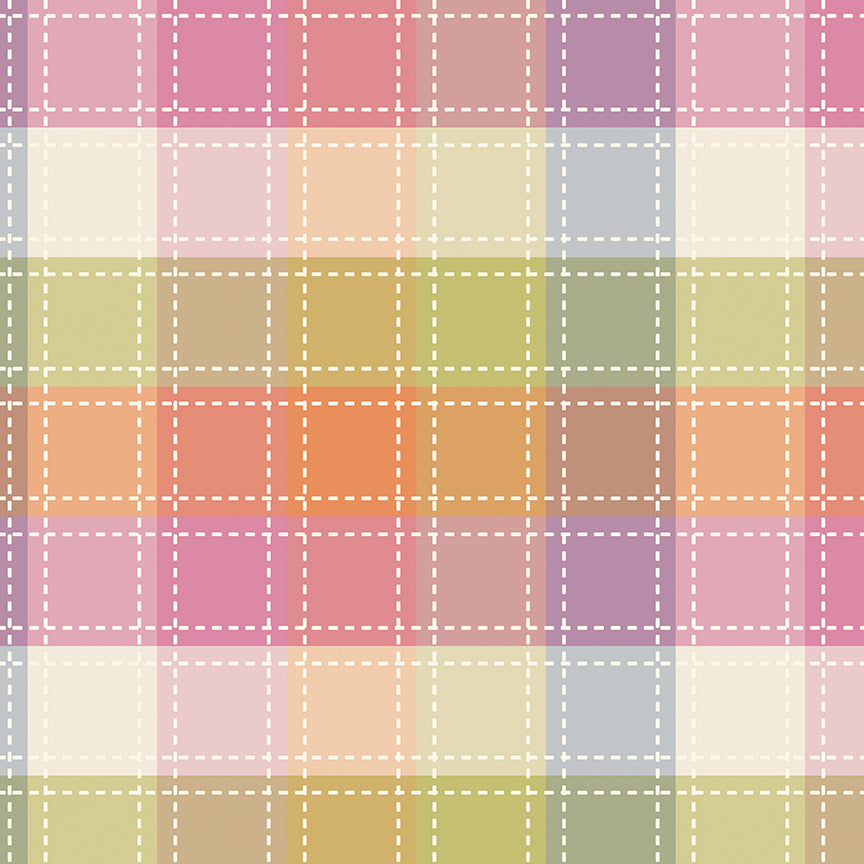 Fabric Riley Blake Tropic Plaid Wovens by the Quarter Yard WN18960-TROPIC