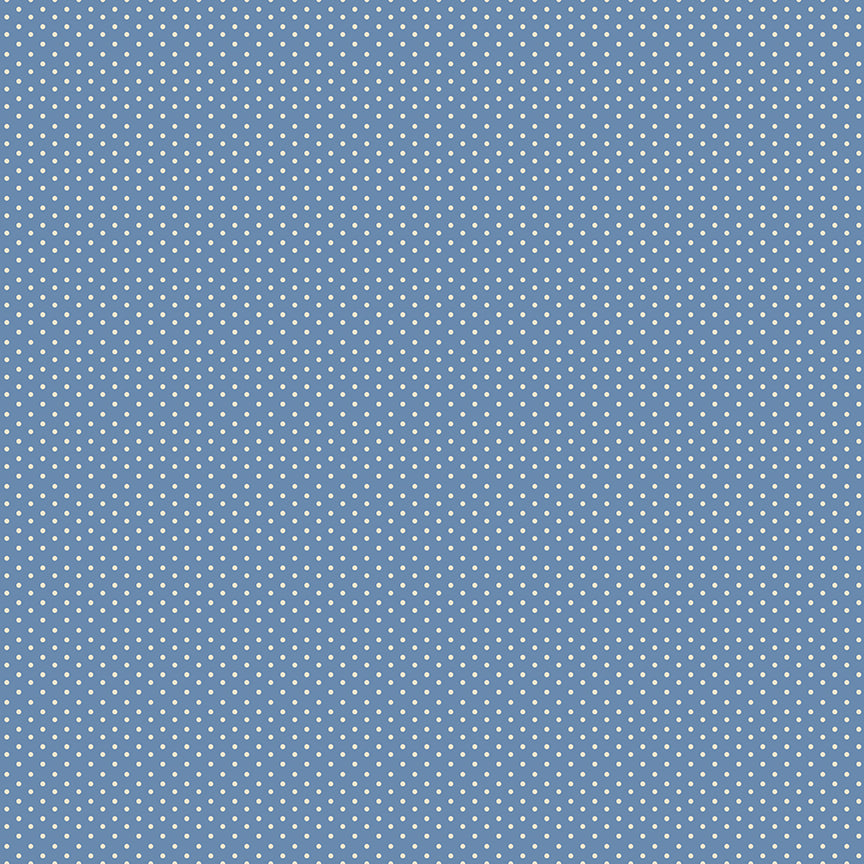 Fabric Riley Blake Denim Dotty Wovens by the Quarter Yard WN18962-DENIM