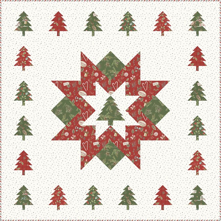 Wendy Sheppard Wondrous Star Quilt Pattern P180-WONDROUSSTAR