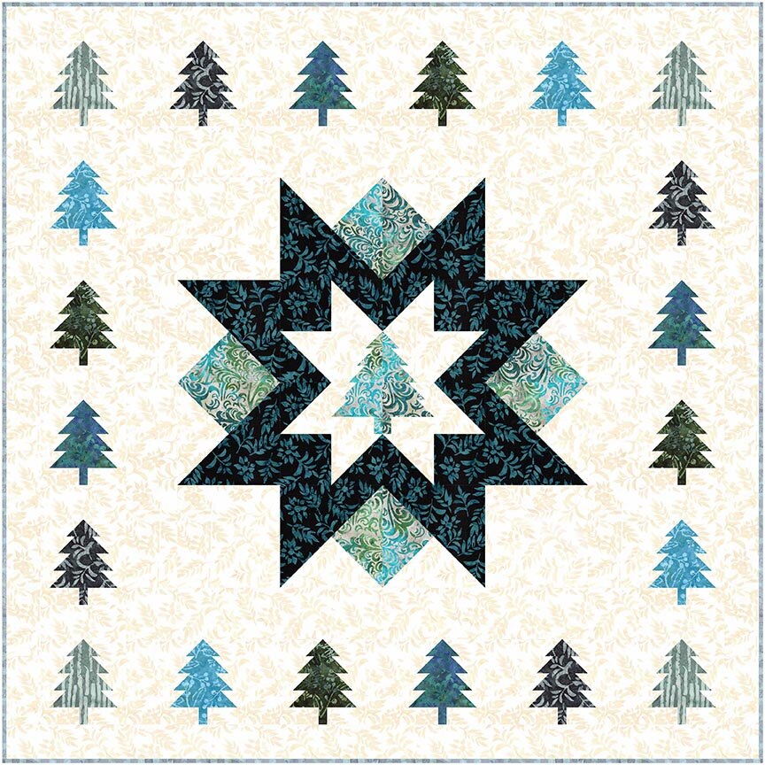 Wendy Sheppard Wondrous Star Quilt Pattern P180-WONDROUSSTAR