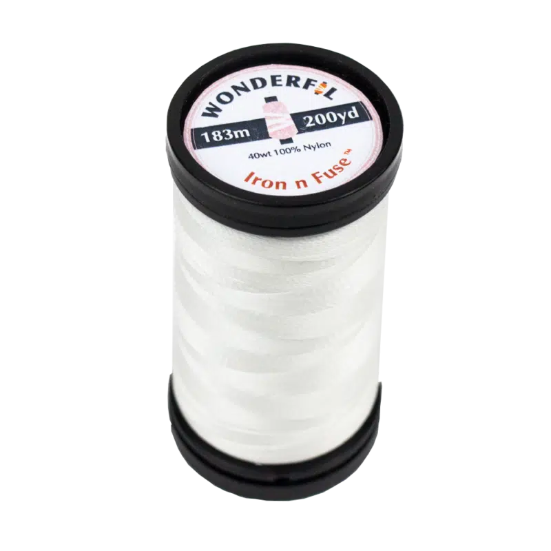 WonderFil Iron 'n' Fuse Iron Fusible Vinylon Thread 40wt 200yd Spool