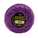Wonderfil Eleganza Egyptian Perle Cotton Thread 8wt 42yd Ball