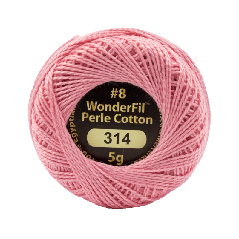 Wonderfil Eleganza Egyptian Perle Cotton Thread 8wt 42yd Ball