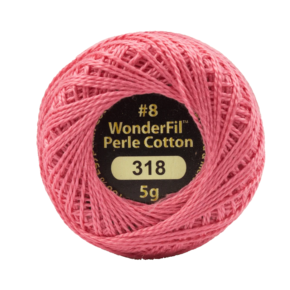 Wonderfil Eleganza Egyptian Perle Cotton Thread 8wt 42yd Ball