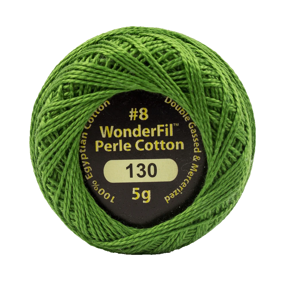 Wonderfil Eleganza Egyptian Perle Cotton Thread 8wt 42yd Ball