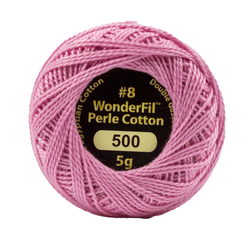 Wonderfil Eleganza Egyptian Perle Cotton Thread 8wt 42yd Ball