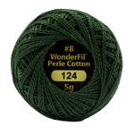 Wonderfil Eleganza Egyptian Perle Cotton Thread 8wt 42yd Ball