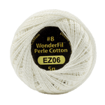 Wonderfil Eleganza Egyptian Perle Cotton Thread 8wt 42yd Ball