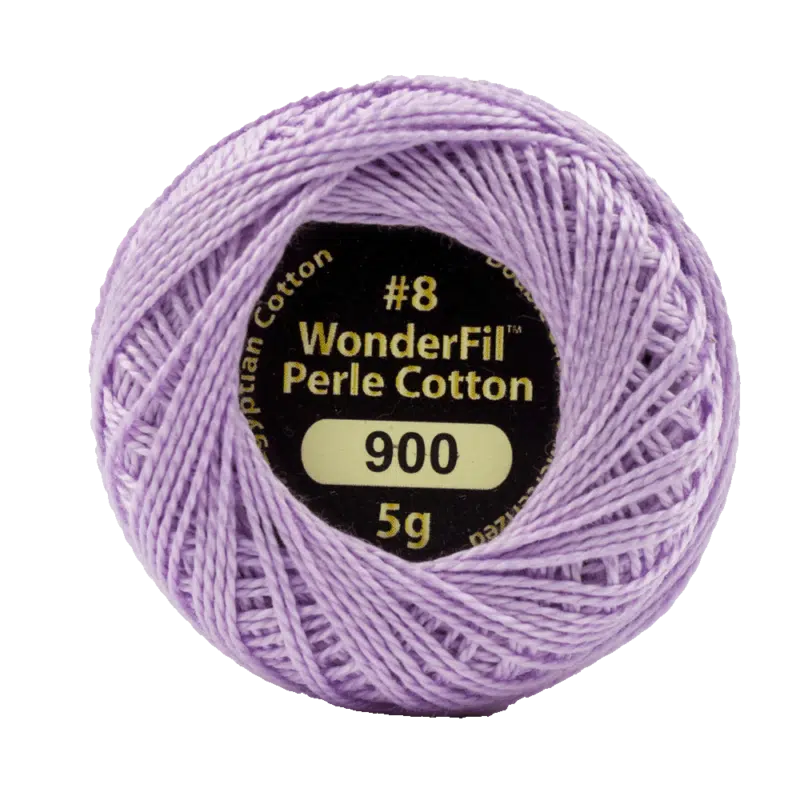 Wonderfil Eleganza Egyptian Perle Cotton Thread 8wt 42yd Ball