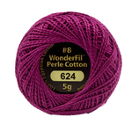 Wonderfil Eleganza Egyptian Perle Cotton Thread 8wt 42yd Ball