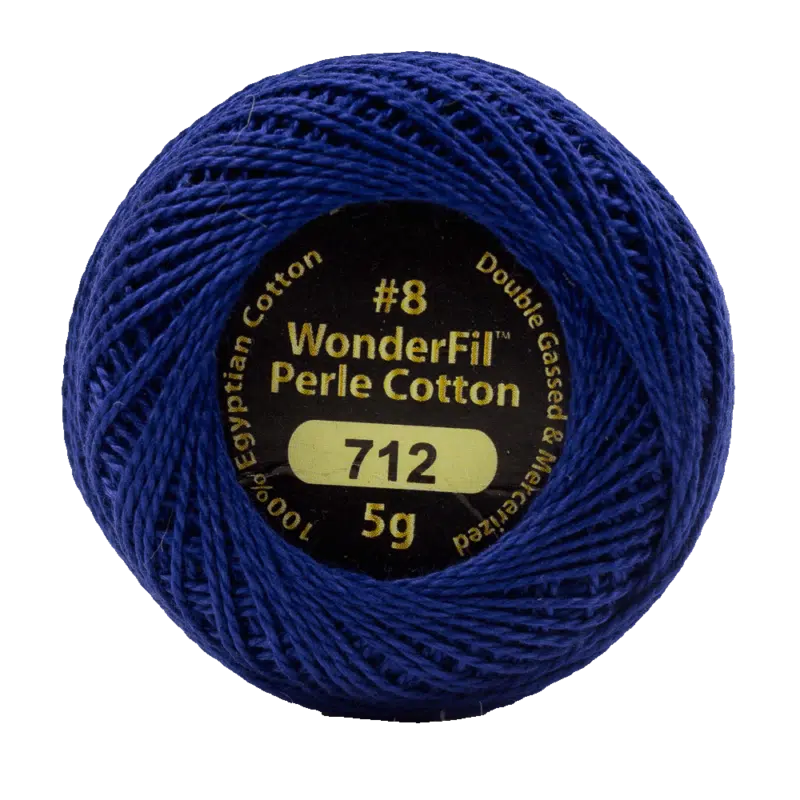 Wonderfil Eleganza Egyptian Perle Cotton Thread 8wt 42yd Ball