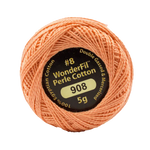 Wonderfil Eleganza Egyptian Perle Cotton Thread 8wt 42yd Ball