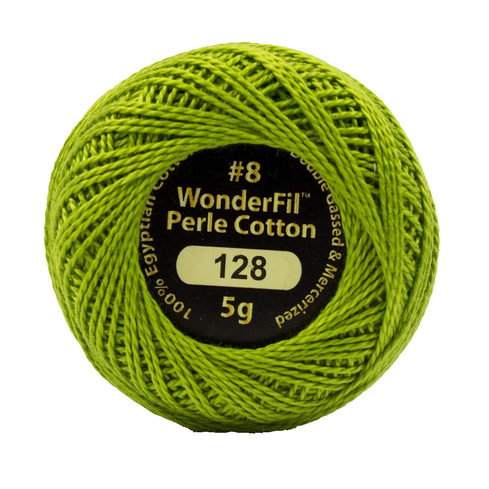 Wonderfil Eleganza Egyptian Perle Cotton Thread 8wt 42yd Ball