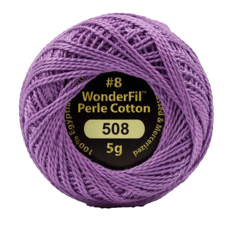 Wonderfil Eleganza Egyptian Perle Cotton Thread 8wt 42yd Ball