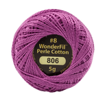 Wonderfil Eleganza Egyptian Perle Cotton Thread 8wt 42yd Ball