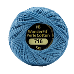Wonderfil Eleganza Egyptian Perle Cotton Thread 8wt 42yd Ball