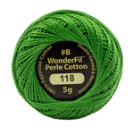Wonderfil Eleganza Egyptian Perle Cotton Thread 8wt 42yd Ball
