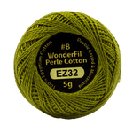 Wonderfil Eleganza Egyptian Perle Cotton Thread 8wt 42yd Ball