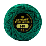 Wonderfil Eleganza Egyptian Perle Cotton Thread 8wt 42yd Ball