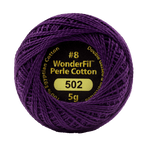 Wonderfil Eleganza Egyptian Perle Cotton Thread 8wt 42yd Ball