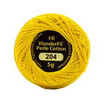 Wonderfil Eleganza Egyptian Perle Cotton Thread 8wt 42yd Ball