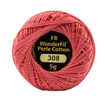 Wonderfil Eleganza Egyptian Perle Cotton Thread 8wt 42yd Ball