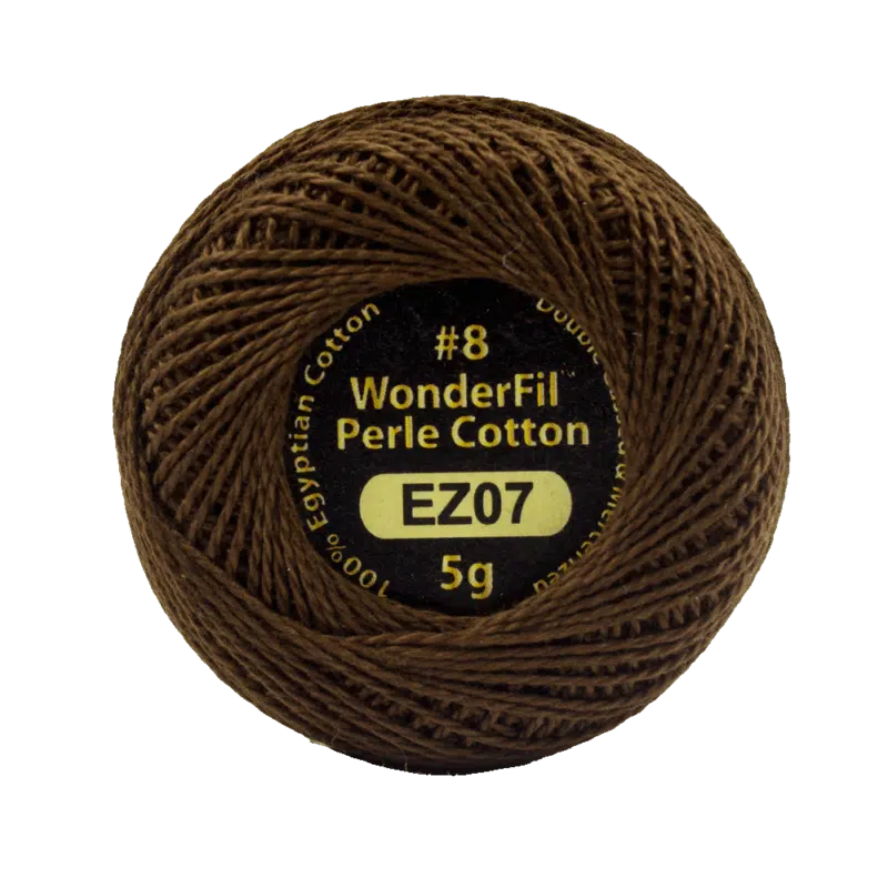 Wonderfil Eleganza Egyptian Perle Cotton Thread 8wt 42yd Ball