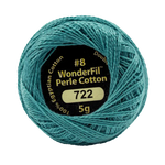 Wonderfil Eleganza Egyptian Perle Cotton Thread 8wt 42yd Ball