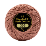 Wonderfil Eleganza Egyptian Perle Cotton Thread 8wt 42yd Ball