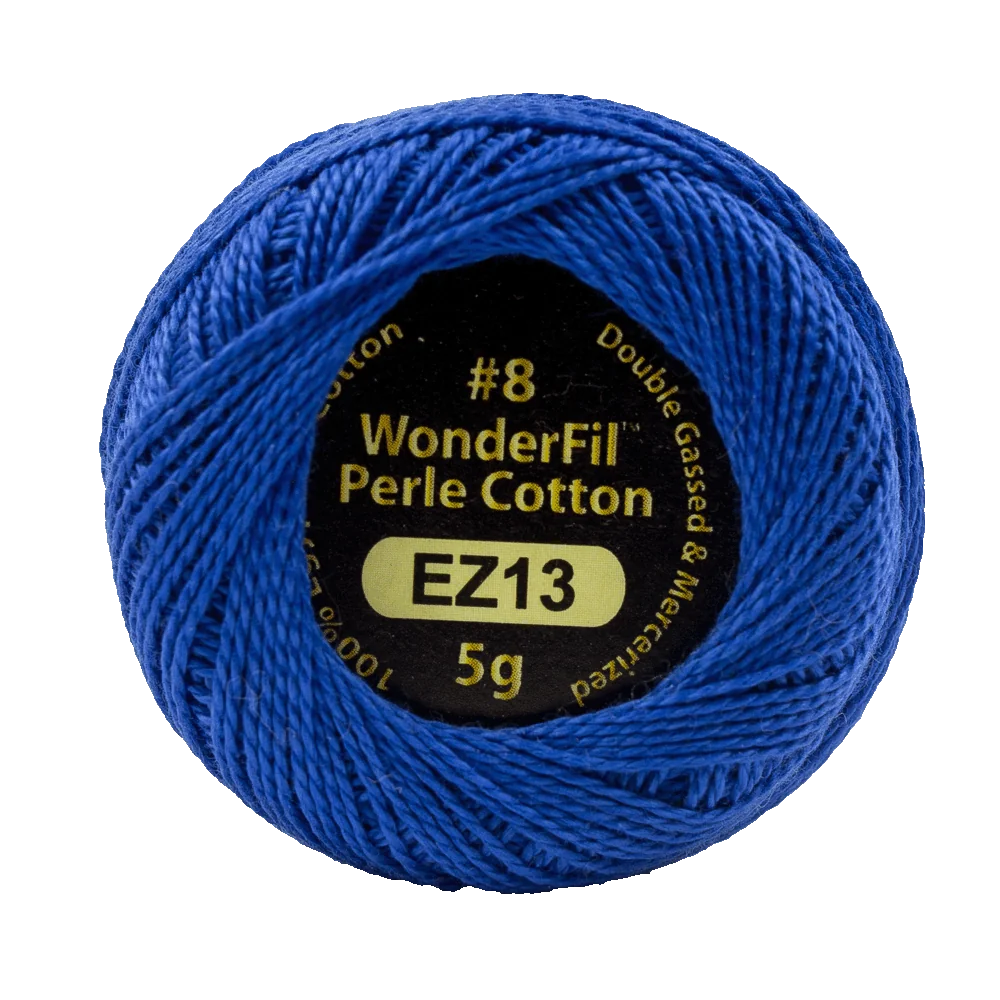Wonderfil Eleganza Egyptian Perle Cotton Thread 8wt 42yd Ball