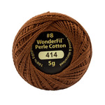 Wonderfil Eleganza Egyptian Perle Cotton Thread 8wt 42yd Ball