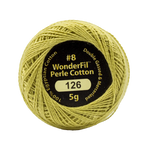Wonderfil Eleganza Egyptian Perle Cotton Thread 8wt 42yd Ball
