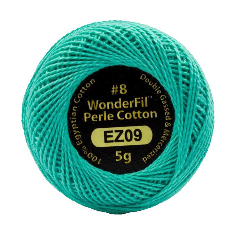 Wonderfil Eleganza Egyptian Perle Cotton Thread 8wt 42yd Ball