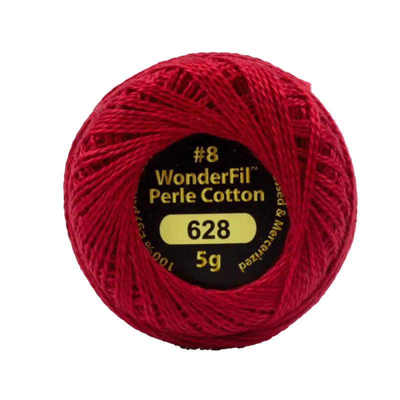 Wonderfil Eleganza Egyptian Perle Cotton Thread 8wt 42yd Ball
