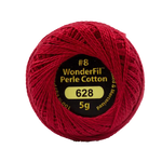 Wonderfil Eleganza Egyptian Perle Cotton Thread 8wt 42yd Ball