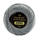 Wonderfil Eleganza Egyptian Perle Cotton Thread 8wt 42yd Ball