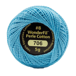 Wonderfil Eleganza Egyptian Perle Cotton Thread 8wt 42yd Ball
