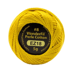 Wonderfil Eleganza Egyptian Perle Cotton Thread 8wt 42yd Ball