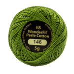 Wonderfil Eleganza Egyptian Perle Cotton Thread 8wt 42yd Ball