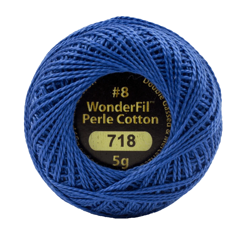 Wonderfil Eleganza Egyptian Perle Cotton Thread 8wt 42yd Ball