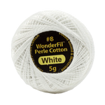 Wonderfil Eleganza Egyptian Perle Cotton Thread 8wt 42yd Ball